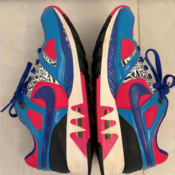 Nike AirStab blue and pink women’s 9.5 Athletic Shoes - Picture 5 of 10